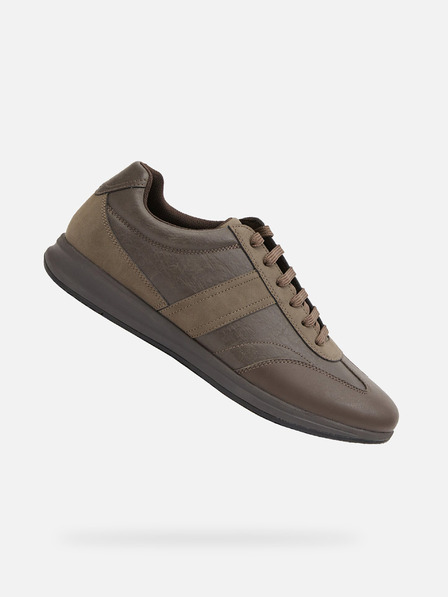Geox Hnedé pánske tenisky Geox Avery