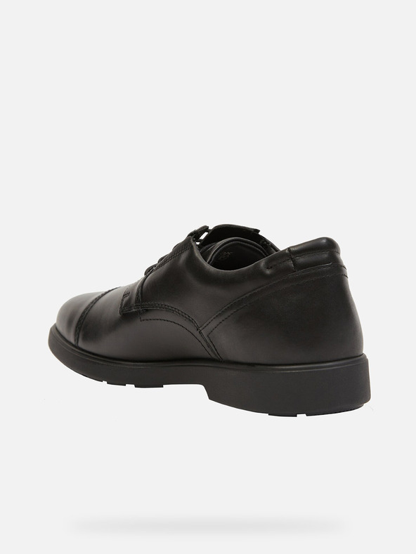 Geox Čierne pánske spoločenské topánky Geox Spherica Ec11