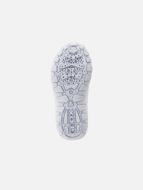 Geox Biele chlapčenské tenisky Geox Crush