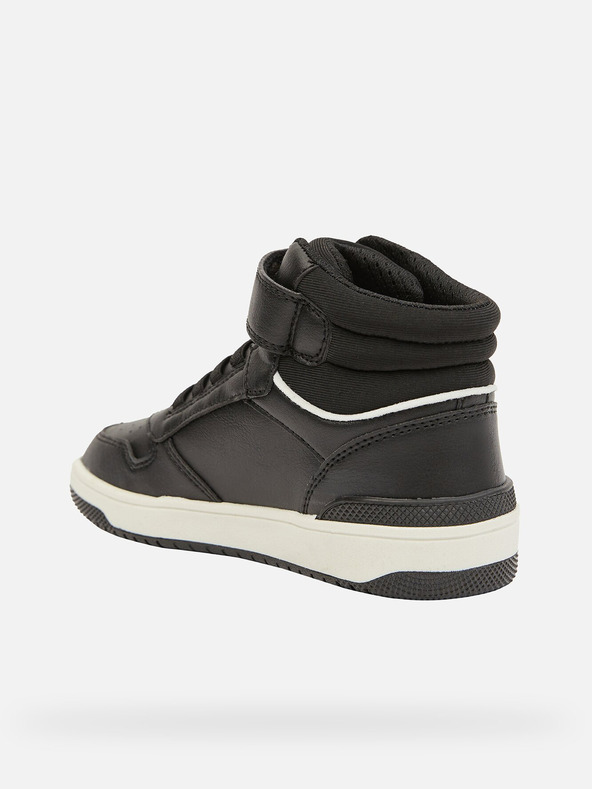 Geox Čierne chlapčenské tenisky Geox Washiba