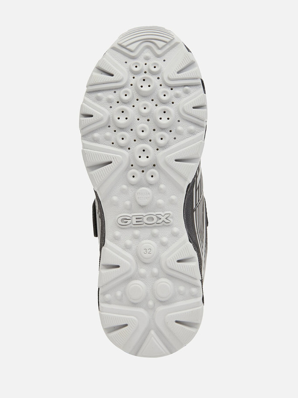 Geox Čierne chlapčenské tenisky Geox Magnetar B Abx