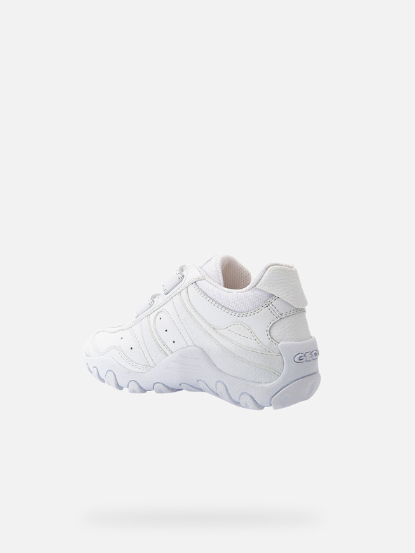 Geox Biele chlapčenské tenisky Geox Crush