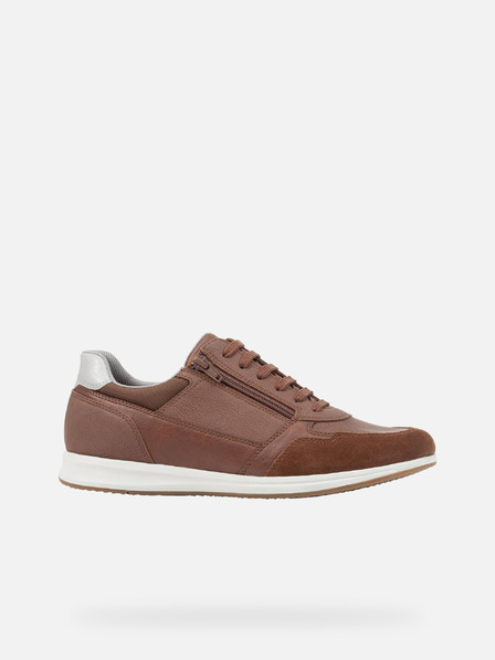 Geox Hnedé pánske tenisky Geox Avery