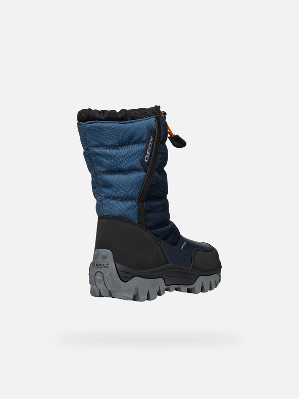 Geox Modré chlapčenské zimné topánky Geox Himalaya Abx