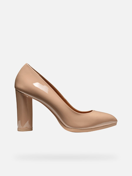 Geox Béžové dámske lodičky Geox Walk Pleasure 90