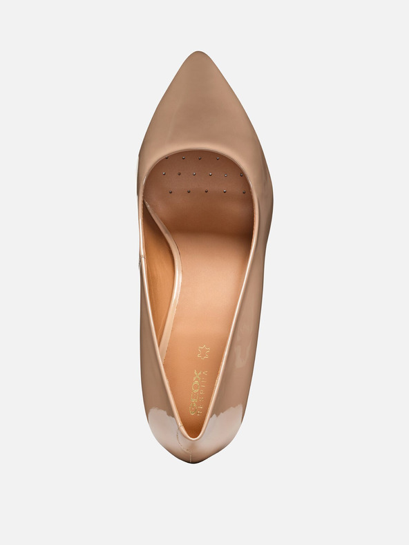 Geox Béžové dámske lodičky Geox Walk Pleasure 90