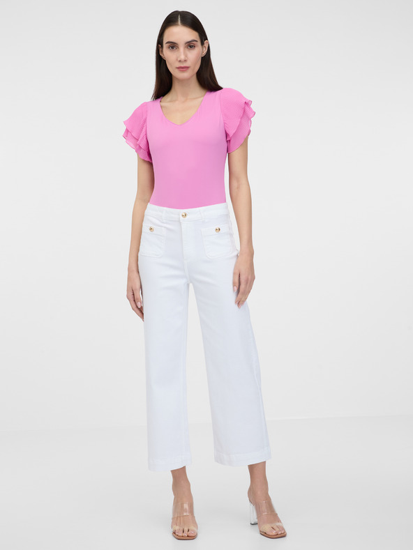 Orsay Biele dámske džínsy ORSAY