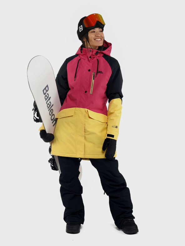 Horsefeathers Bunda Pola II - malinová veľkosť L HORSEFEATHERS