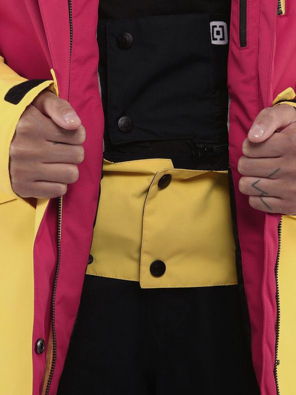 Horsefeathers Bunda Pola II - malinová veľkosť L HORSEFEATHERS