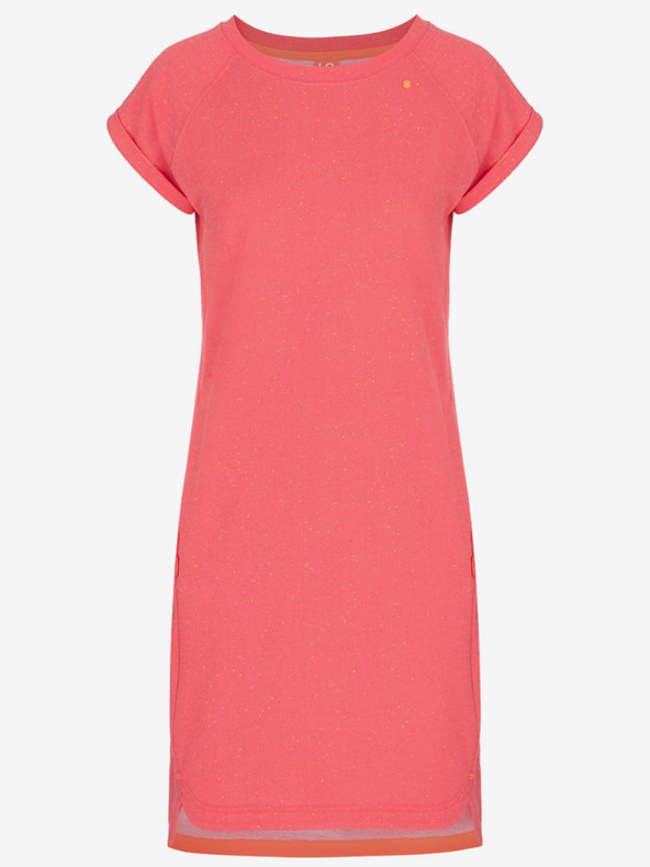 Loap Dámske šaty LOAP EDGY Ružová farba