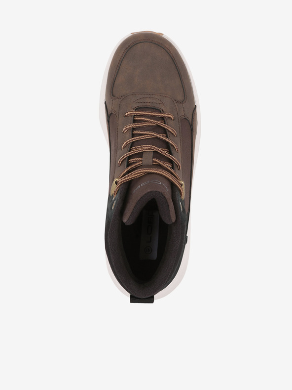 Loap Hnedé pánske zimné topánky LOAP WESTER