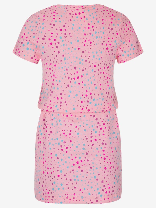 Loap Ružové dievčenské vzorované šaty LOAP BESNA