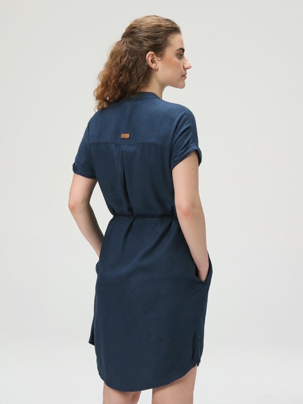 Loap Tmavomodré dámske šaty LOAP Nella