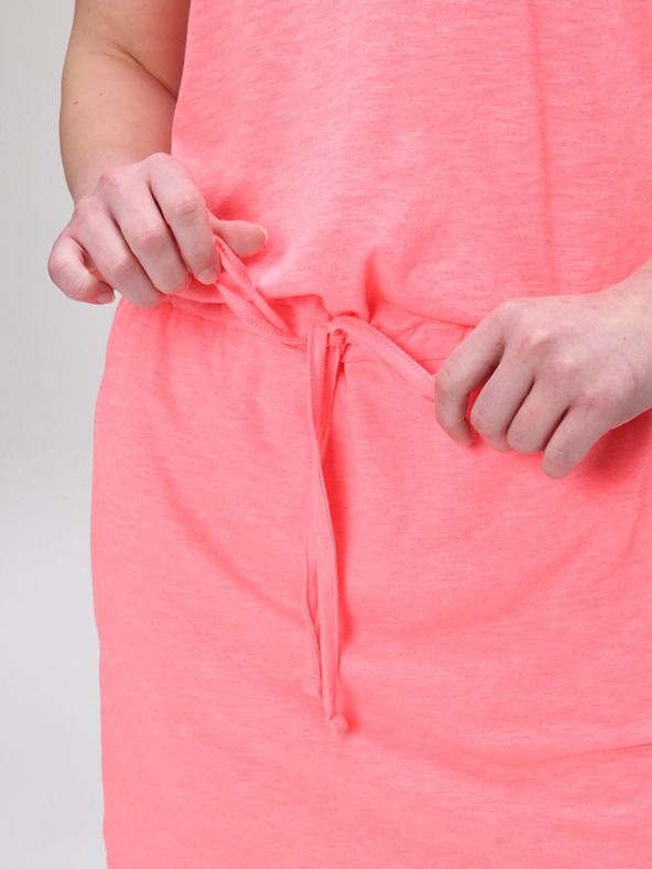 Loap LOAP Bladana Ružové dámske šaty