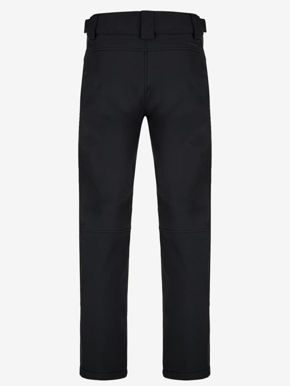 Loap Čierne pánske softshellové nohavice LOAP LUPIC