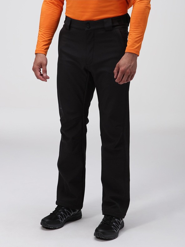 Loap Čierne pánske softshellové nohavice LOAP LUPIC