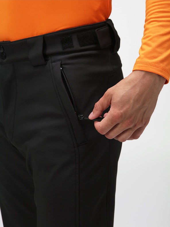 Loap Čierne pánske softshellové nohavice LOAP LUPIC