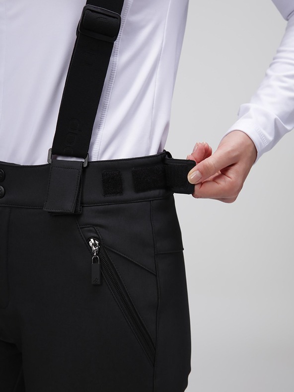 Loap Tmavosivé dámske softshellové nohavice LOAP LUPAGI