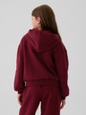 GAP Detská mikina s logom a fleece GAP