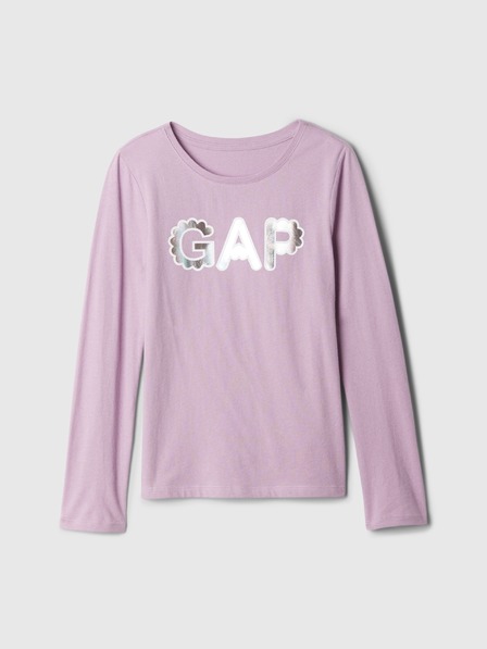 GAP Detské tričko s metalickým logom GAP