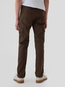 GAP Detské slim cargo džínsy UltraSoft GAP