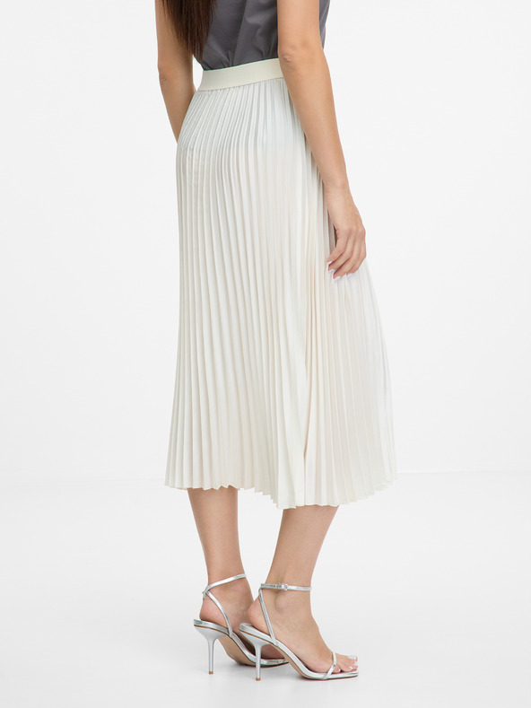 Orsay Krémová dámska sukňa ORSAY