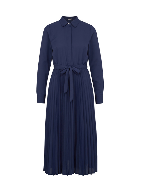 Orsay Tmavomodré dámske midi šaty ORSAY