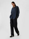 GAP Chambray oversize košeľa Big Shirt GAP