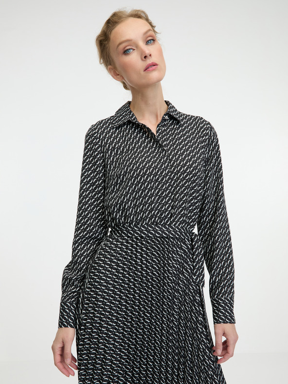 Orsay Šedé dámske midi šaty ORSAY