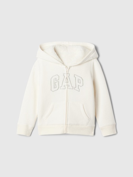 GAP Baby sherpa mikina s logom