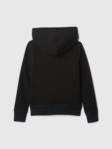 GAP Detská sherpa mikina s logom GAP