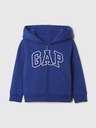 GAP Baby sherpa mikina s logom GAP