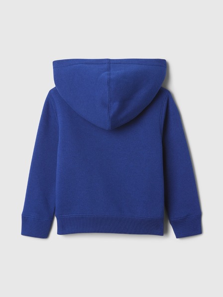 GAP Baby sherpa mikina s logom GAP