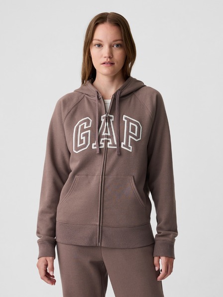 GAP Mikina s logom a fleece GAP