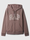 GAP Mikina s logom a fleece GAP