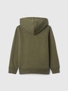 GAP Detská sherpa mikina s logom GAP