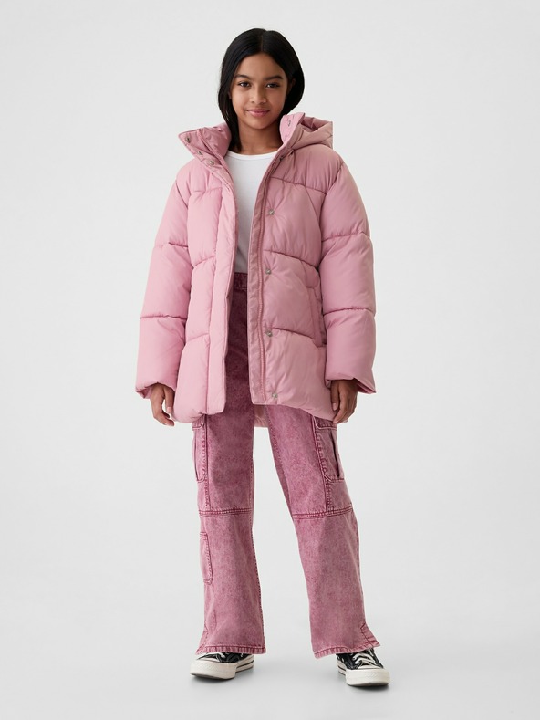 GAP Detská prešívaná nepremokavá bunda GAP