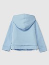 GAP Baby sherpa mikina s logom GAP
