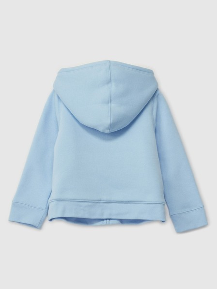 GAP Baby sherpa mikina s logom GAP