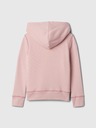 GAP Detská sherpa mikina s logom GAP