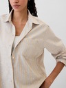 GAP Pruhovaná oversize košeľa Poplin Big Shirt GAP