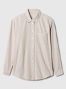 GAP Pruhovaná oversize košeľa Poplin Big Shirt GAP