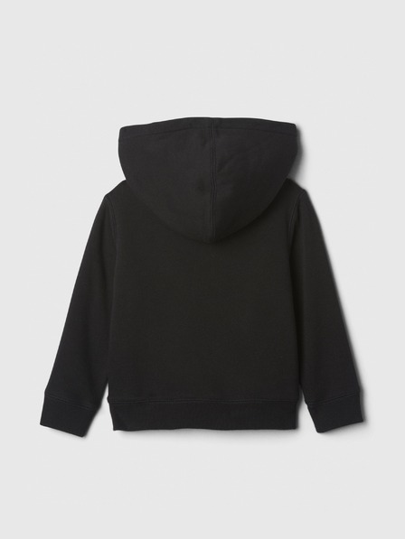 GAP Baby sherpa mikina s logom GAP