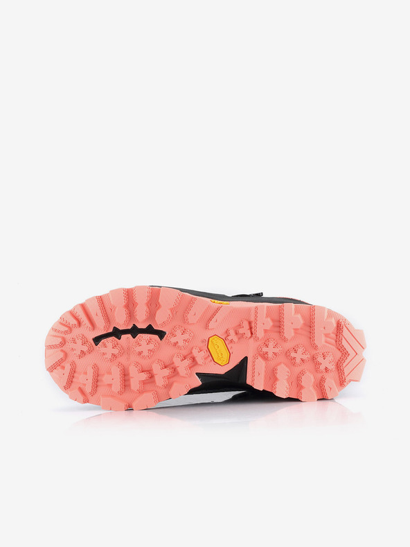 ALPINE PRO Čierno-sivé dámske outdoorové topánky s membránou PTX ALPINE PRO Kneiffe