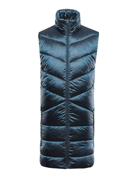 ALPINE PRO Pánska prešívaná vesta hi-therm ALPINE PRO NORF modrá