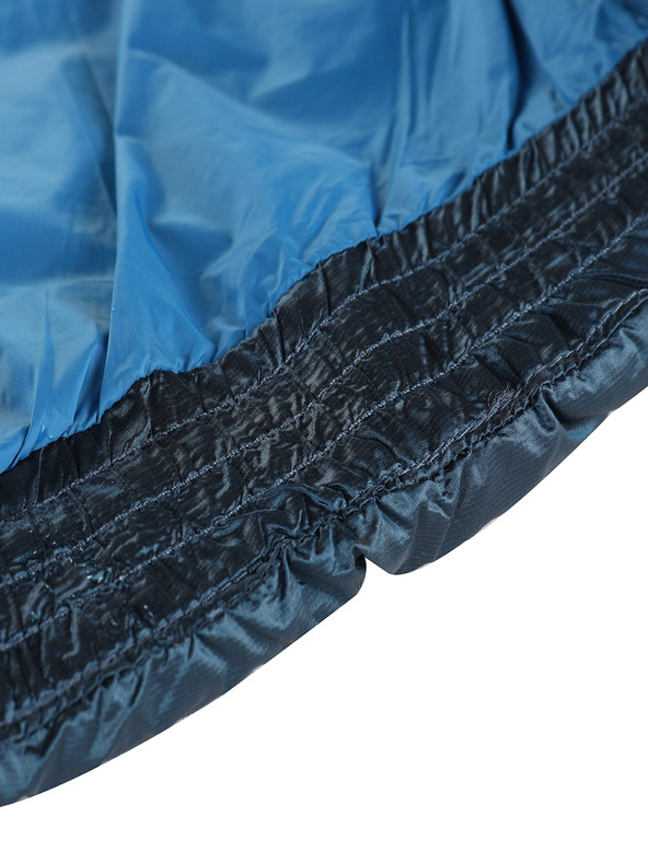 ALPINE PRO Pánska prešívaná vesta hi-therm ALPINE PRO NORF modrá