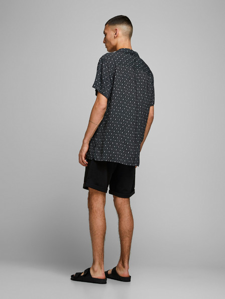 Jack & Jones Čierne šortky Jack & Jones Bowie