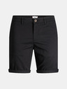 Jack & Jones Čierne šortky Jack & Jones Bowie