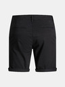 Jack & Jones Čierne šortky Jack & Jones Bowie