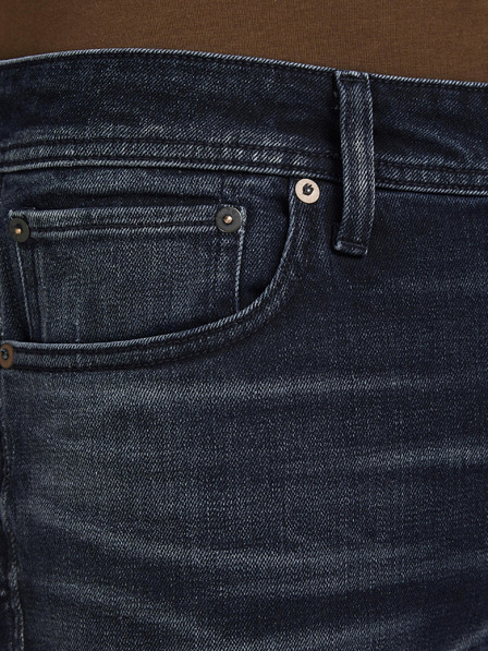 Jack & Jones Tmavomodré úzke džínsy Jack & Jones Mike